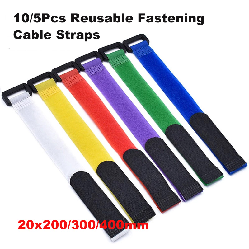 Gear Tie Reusable - 10/5Pcs Reusable Fastening Cable Straps MultiPurpose