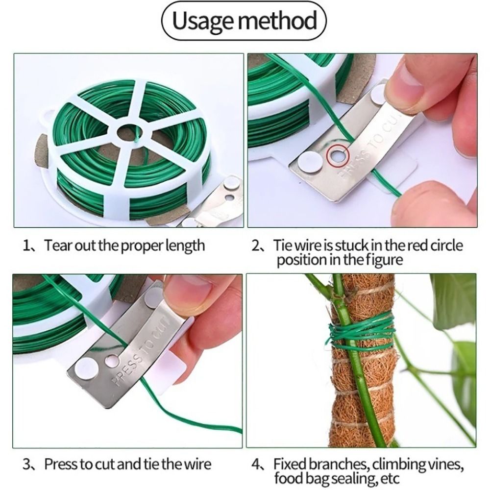 1Pcs Iron Wire Cable Ties Plan - Gear Tie Reusable review and price