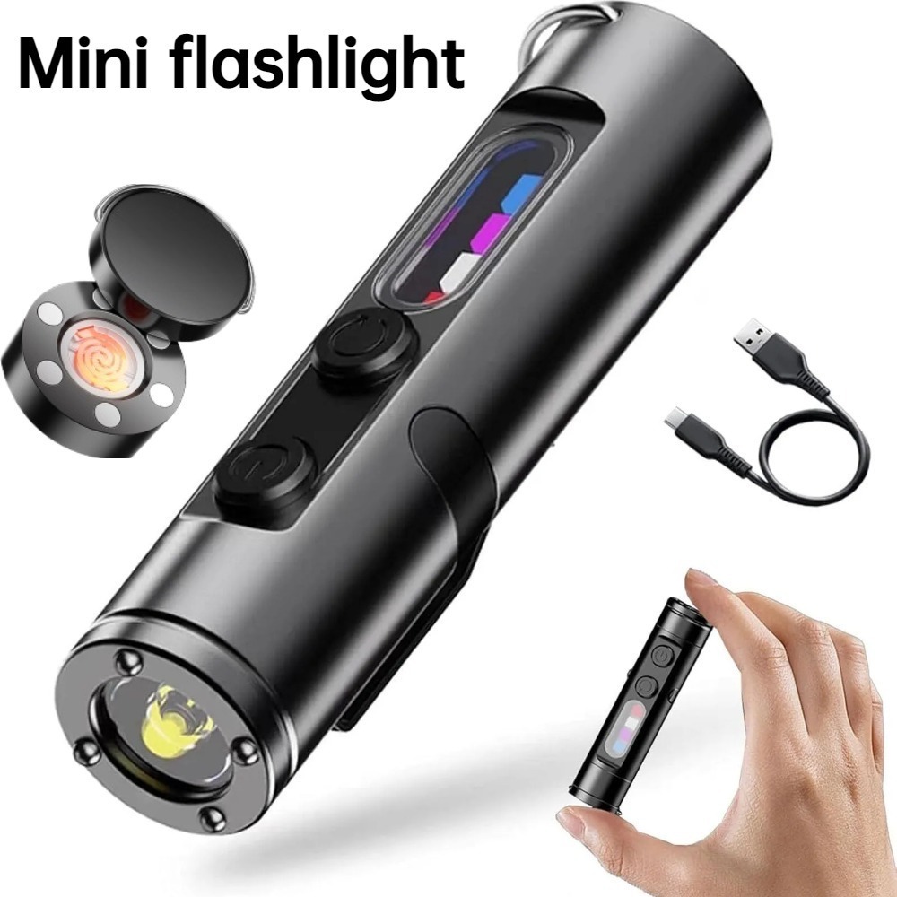 Mini Outdoor Flashlight Type C - Keychain Flashlight review and price