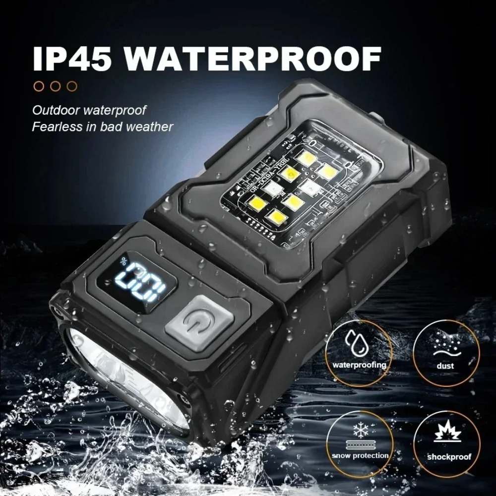 180° Rotatable LED Flashlight  - Keychain Flashlight review and price