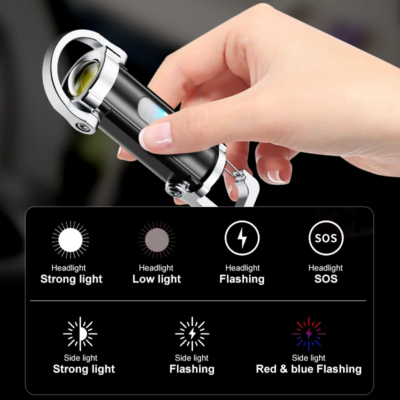 Mini Rechargeable Keychain Fla - Keychain Flashlight review and price