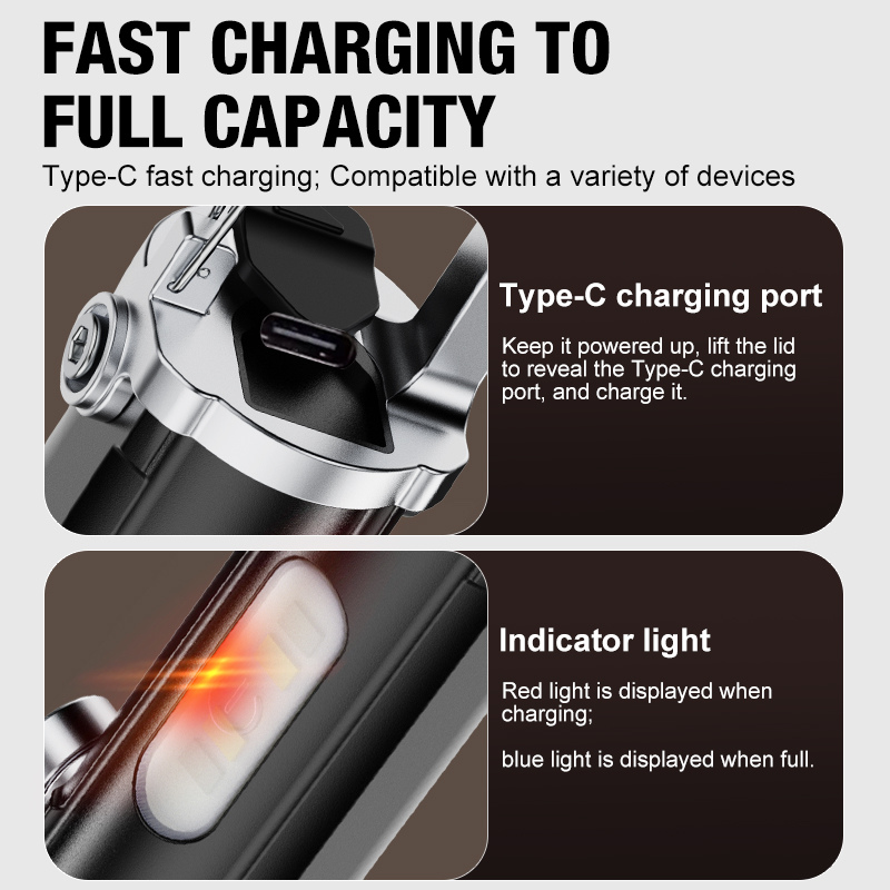 Mini Rechargeable Keychain Fla - Keychain Flashlight review and price