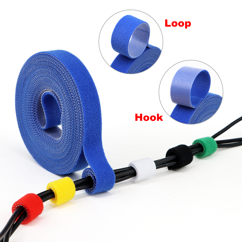 5M/Roll Hook and Loop Type Fas - Gear Tie Reusable review and price