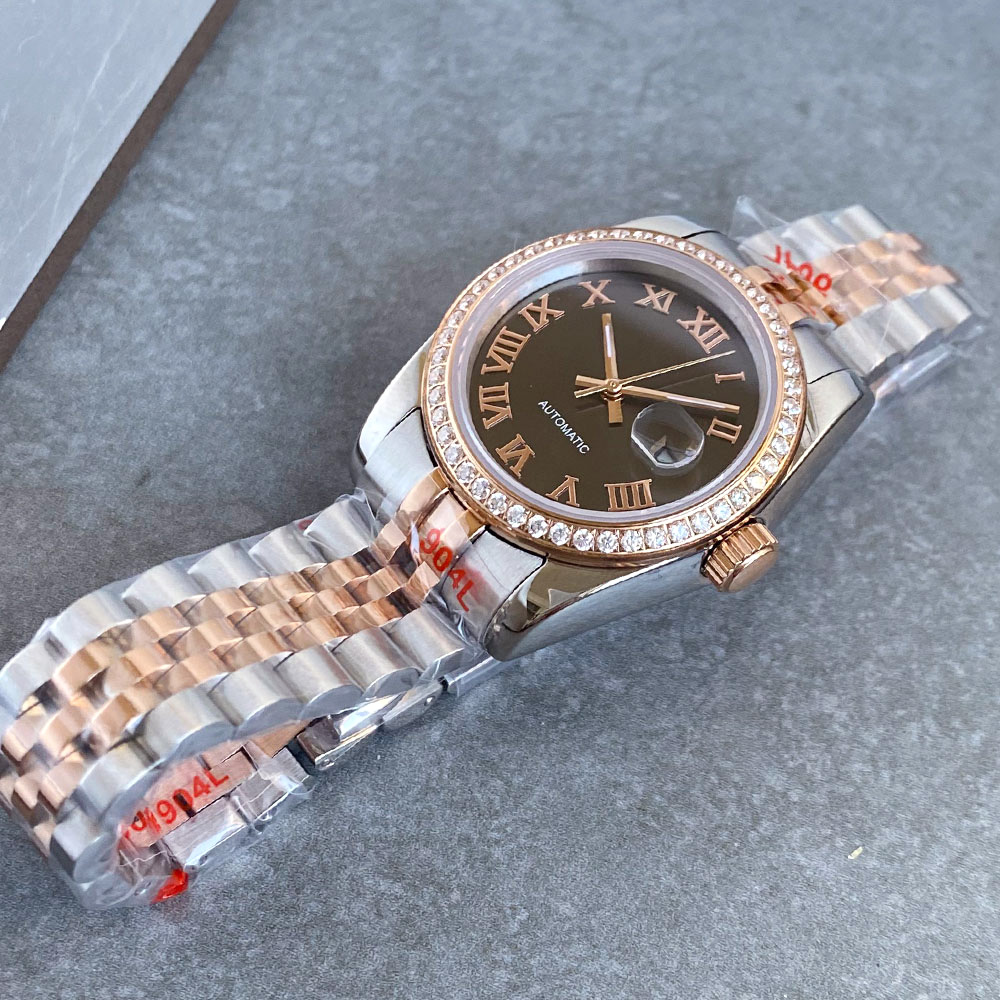 Tandorio New 31mm Silver Rose  - Watch Winder Compact review and price