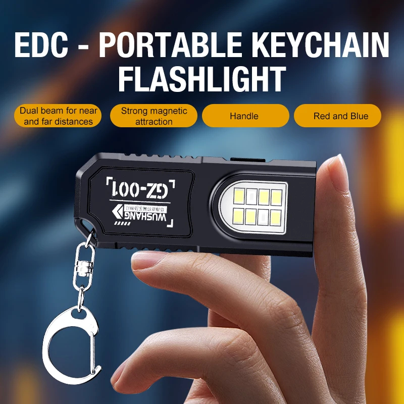Portable Waist Hanging Keychai - Keychain Flashlight review and price
