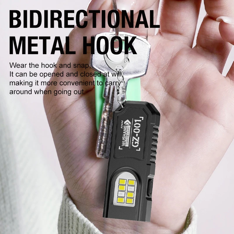 Portable Waist Hanging Keychai - Keychain Flashlight review and price