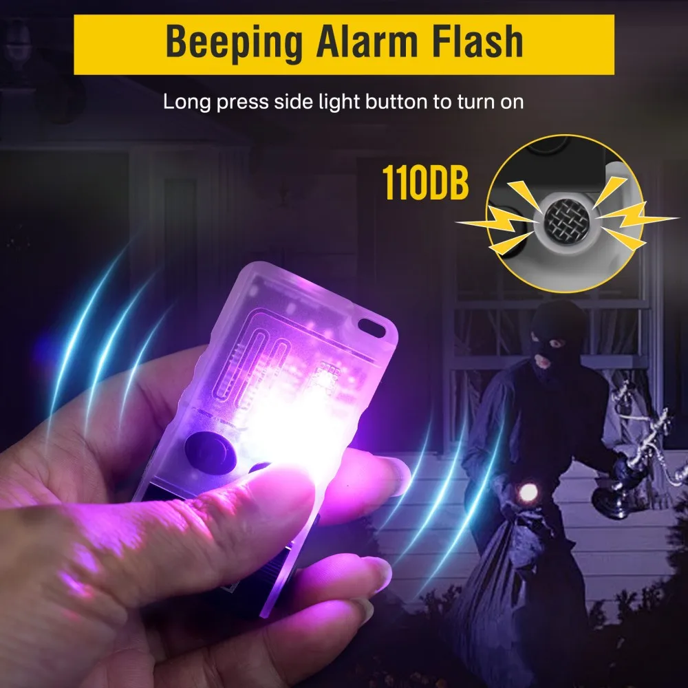 BORUiT V20 Buzzer EDC LED Keyc - Keychain Flashlight review and price