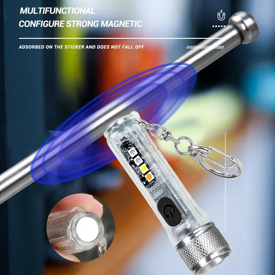 Mini Keychain Flashlight USB R - Keychain Flashlight review and price