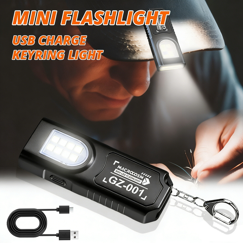 LED Keychain Flashlight Type C - Keychain Flashlight review and price